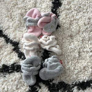Fleece booties
